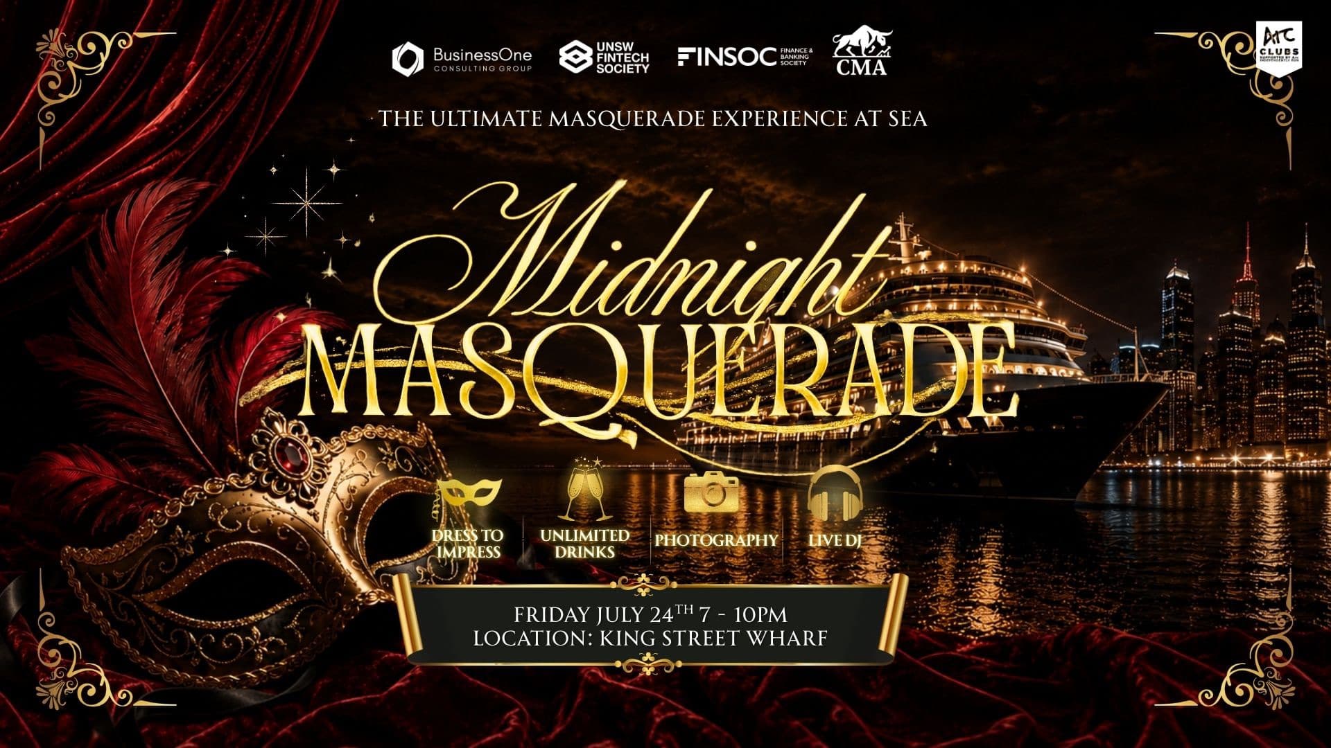 Midnight Masquerade Cruise